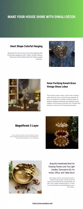 Make Your House Shine with Diwali Décor