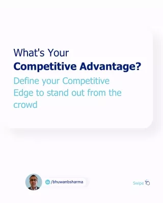 What's Your Competitive Advantage