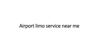 Airport limo service near me