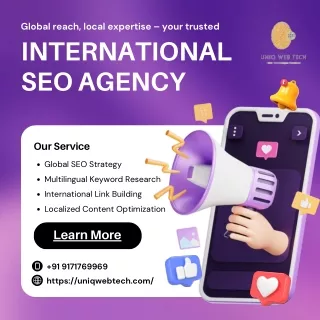 Global reach, local expertise – your trusted international SEO agency.