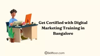 Get Certified with Digital Marketing Training in Bangalore