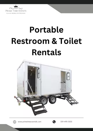 Portable Restroom & Toilet Rentals