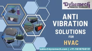 Dynemech Anti Vibration Solutions for HVAC