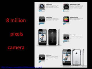 8 million pixels camera—apple iphone 5 coming this september