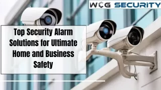 Top Security Alarm Solutions for Ultimate Home and Business Safety