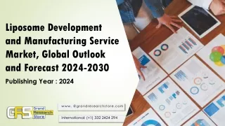 Liposome Development and Manufacturing Service Market, Global Outlook and Forecast 2024-2030