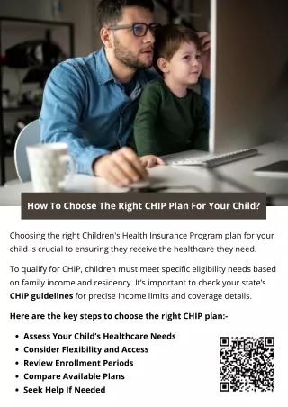 How To Choose The Right CHIP Plan For Your Child?