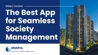 Best app for seamless society management