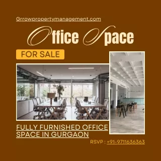 fully furnished office space in Gurgaon