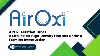 AirOxi Aeration Tubes