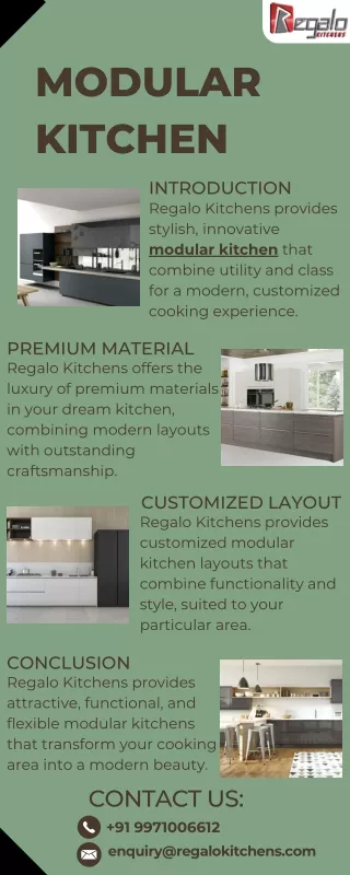 Modular kitchen