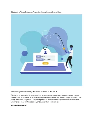 Clickjacking Attack Explained Prevention, Examples, and Proven Fixes