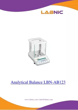 Analytical-Balance-LBN-AB123