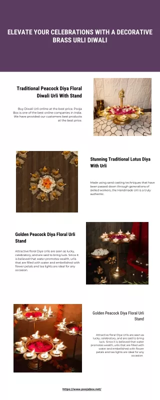 Elevate Your Celebrations with a Decorative Brass Urli Diwali