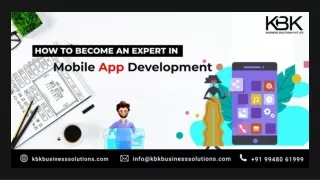 How to Become an Expert in Mobile App Development