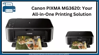 Canon PIXMA MG3620 Your All-in-One Printing Solution