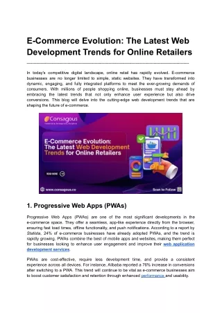 E-Commerce Evolution_ The Latest Web Development Trends for Online Retailers