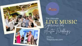 The Ultimate Live Music Experience for Austin Weddings