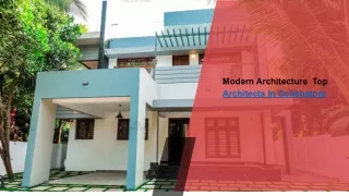 Modern Architecture  Top Architects in Coimbatore.pptx