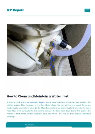 water inlet
