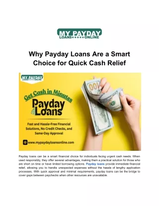 Fast Approval Payday Loans – Get Cash When You Need It