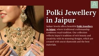Polki Jewellery in Jaipur