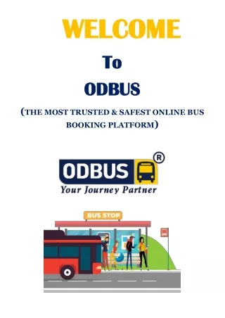 Luxury Bus Ticket Booking with ODBUS- Travel in Comfort and Style