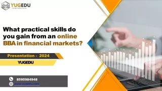 Online BBA in Financial Markets: Yugedu
