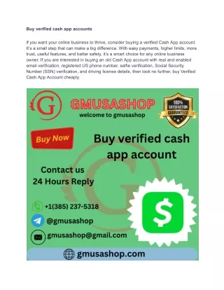 Buy verified cash app account