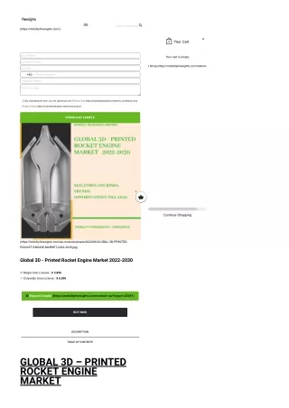 3d printed rocket engine market