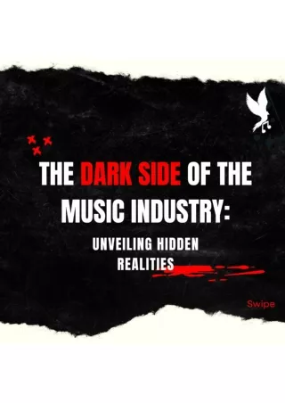 Dark Side of Music Industry