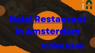 Halal Indian Restaurant In Amsterdam