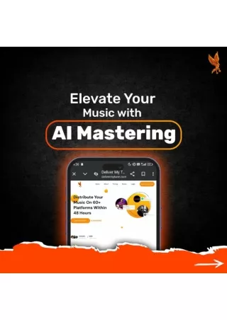 Elevate Your Music With AI Mastering