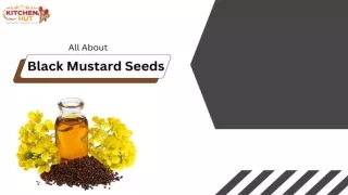 All About Black Mustard Seeds _ Wholesale Spices Suppliers In South Africa _ KitchenHut (Pty) Ltd