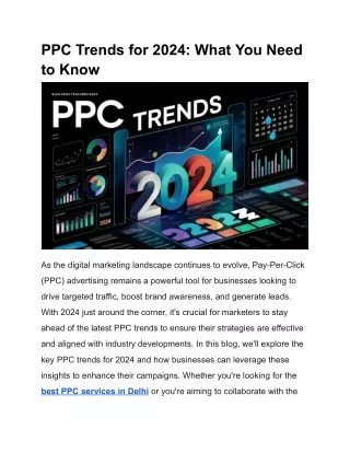 PPC Trends for 2024_ What You Need to Know
