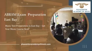 ABRSM Exam Preparation East Bay