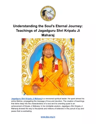 Shri Kripalu Maharaj Ashram | News