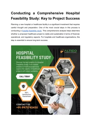 Hospital Feasibility Study