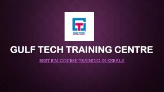 BIM Course Training in Kerala