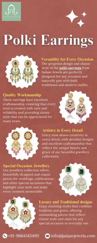 Polki Earrings