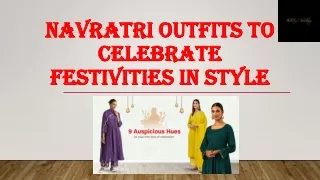 Navratri Outfits