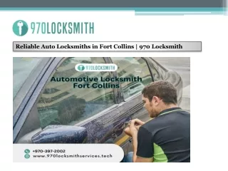 Reliable Auto Locksmiths in Fort Collins  970 Locksmith