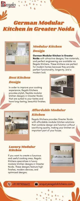 German Modular Kitchen in Greater Noida