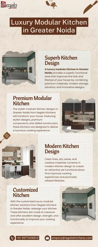 Luxury Modular Kitchen in Greater Noida.