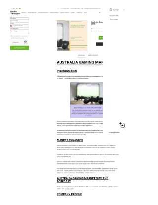australian gaming industry