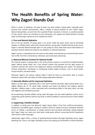The Health Benefits of Spring Water Why Zagori Stands Out.docx