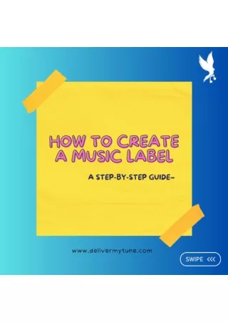 How to Create a Music Label