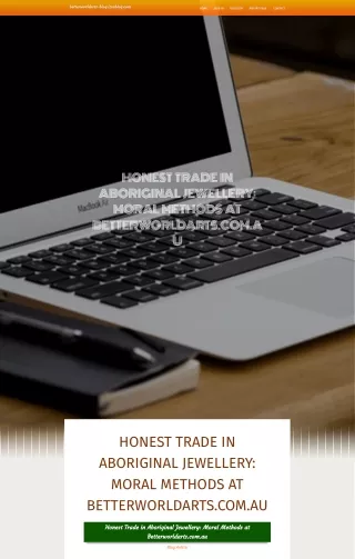 Honest Trade in Aboriginal Jewellery Moral Methods at Betterworldarts