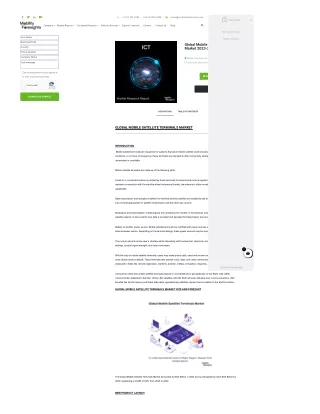 Global Mobile Satellite Terminals Market
