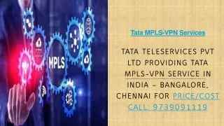 Tata MPLS-VPN connection Provider in India | Price/Cost Plans